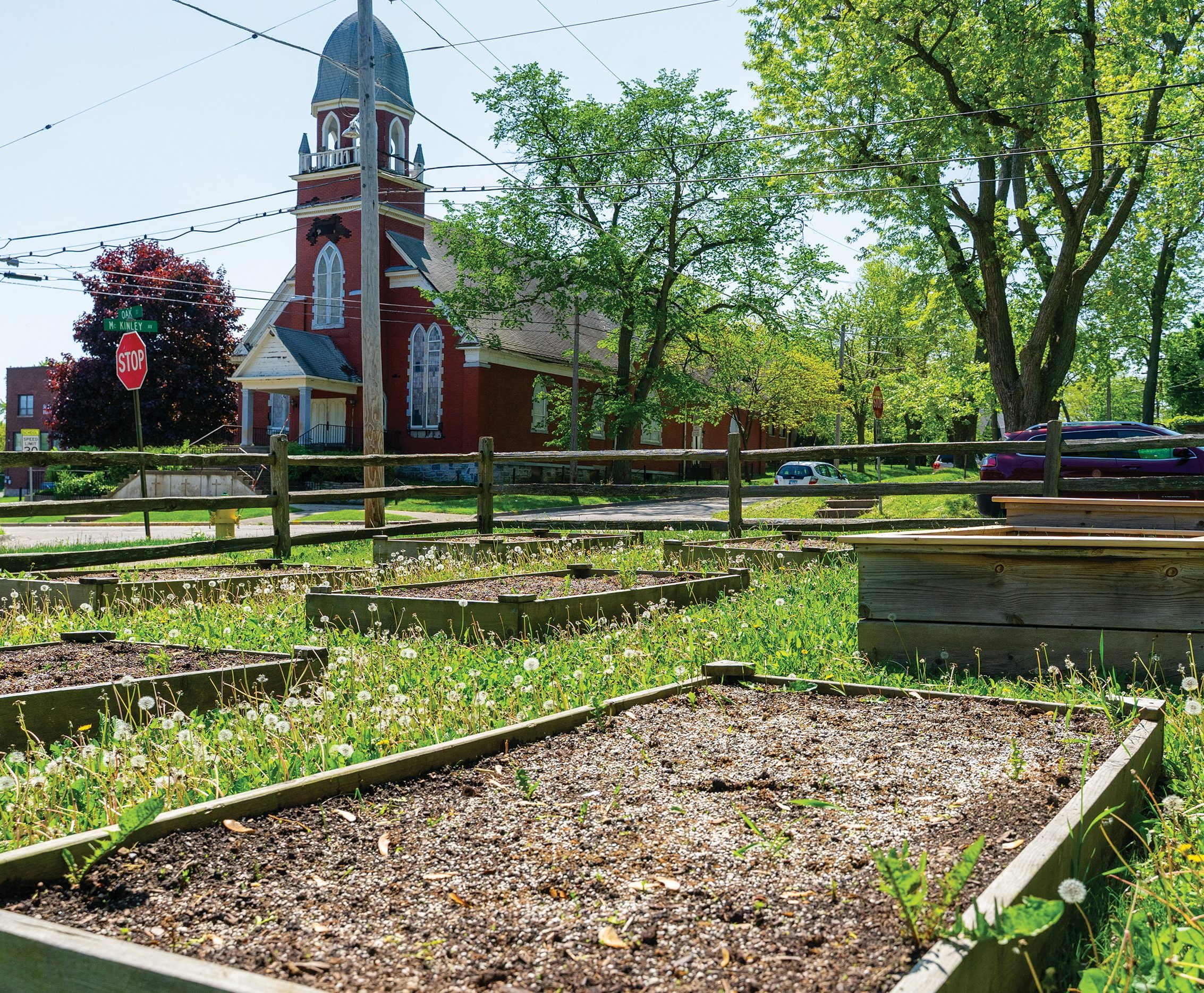 The Community Garden Site in Waukegan hosts 20 plant beds.