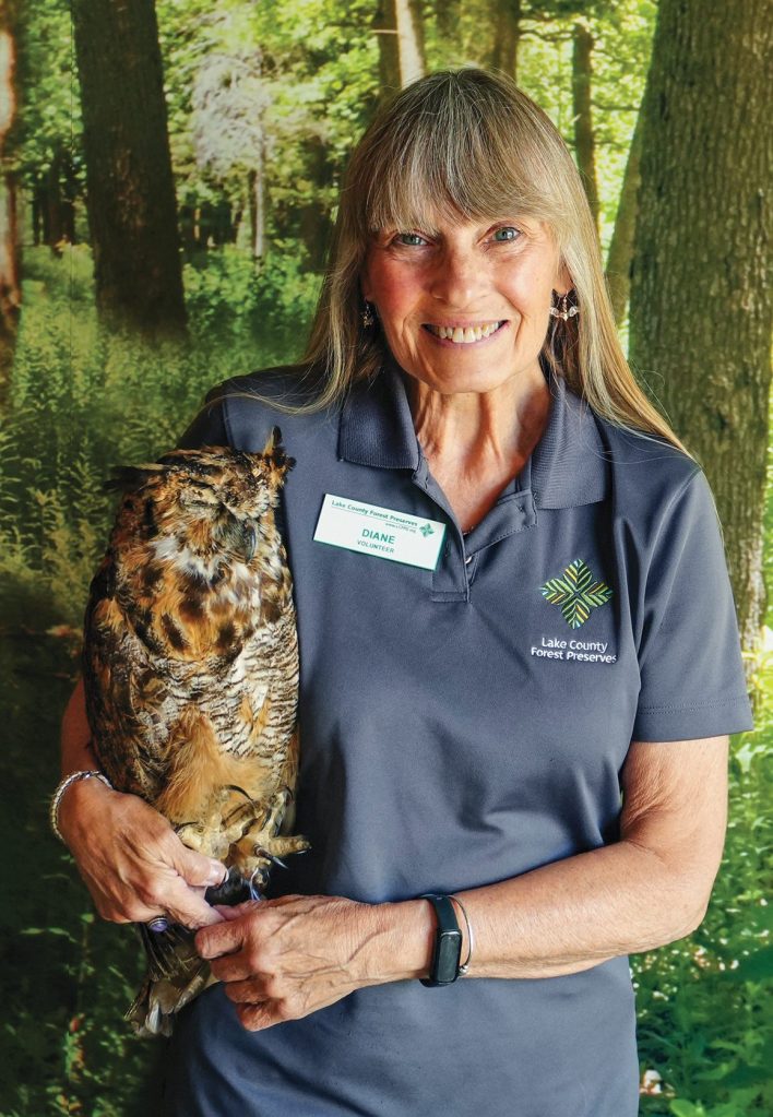 Environmental education volunteer Diane Phillips has taught countless programs over her 35-year tenure.