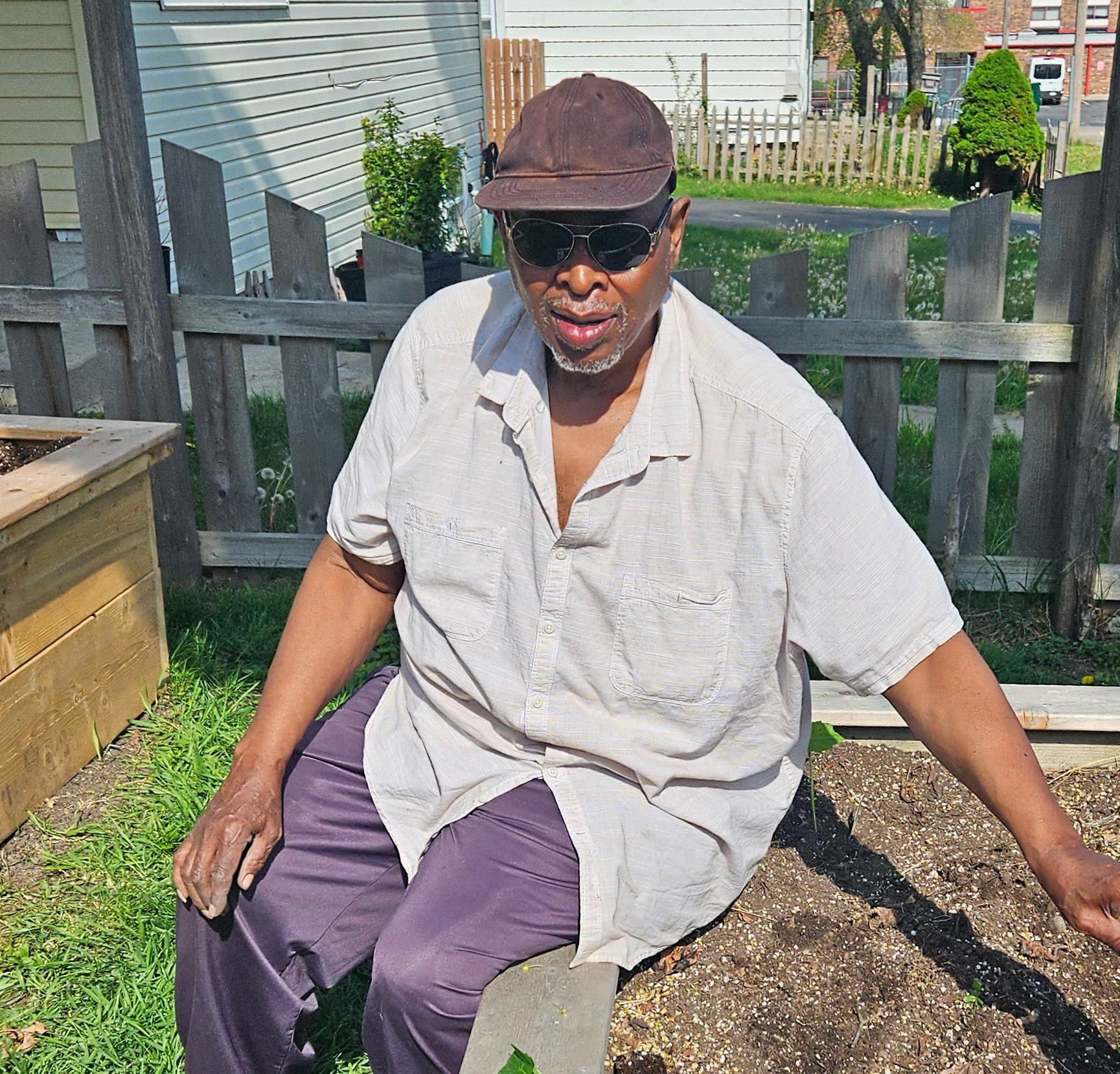Volunteer Leroy Howze helps feed Lake County one fresh fruit or vegetable at a time.